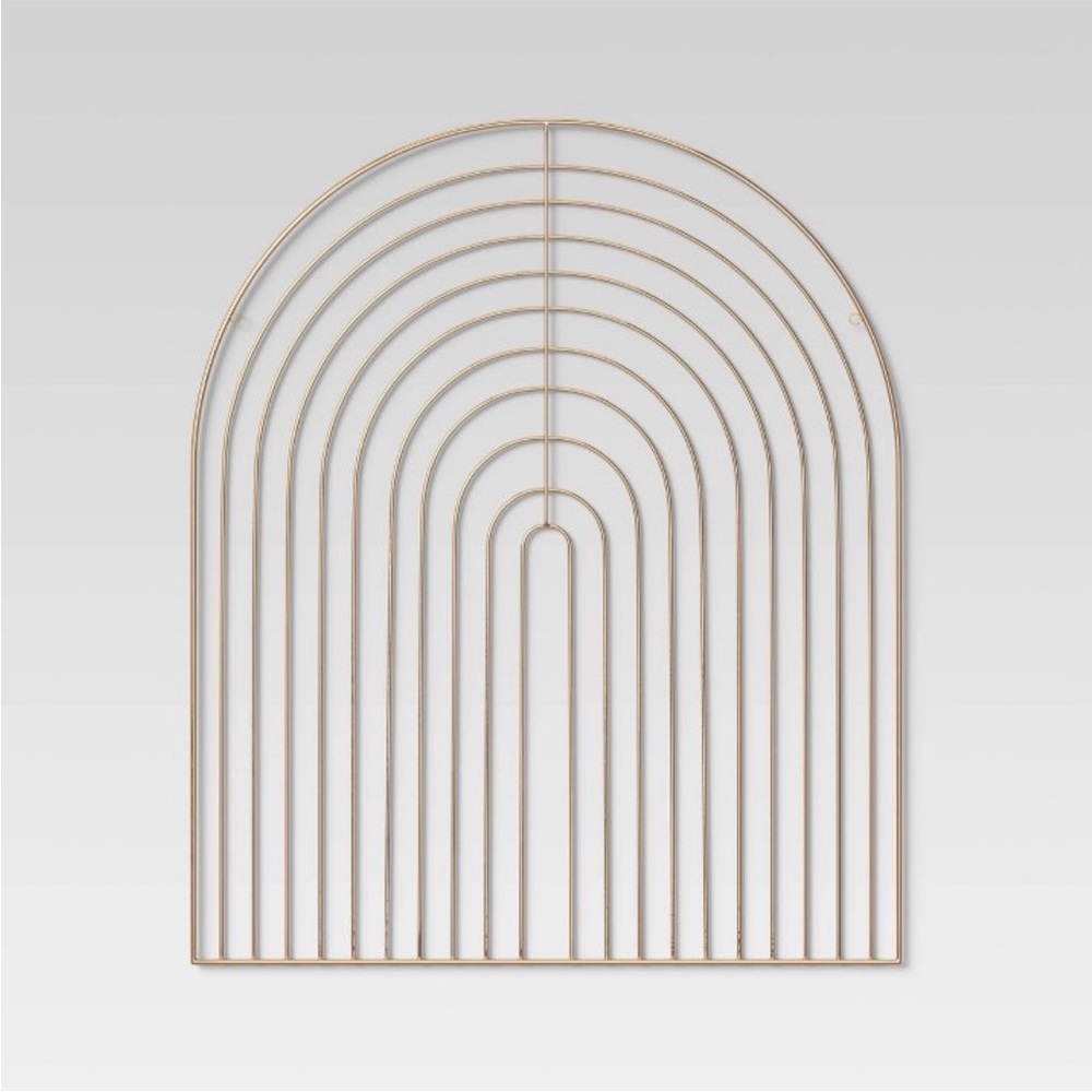 Metal Gold Rainbow Wall Decor - Project 62